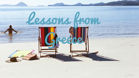 Lessons From Greece